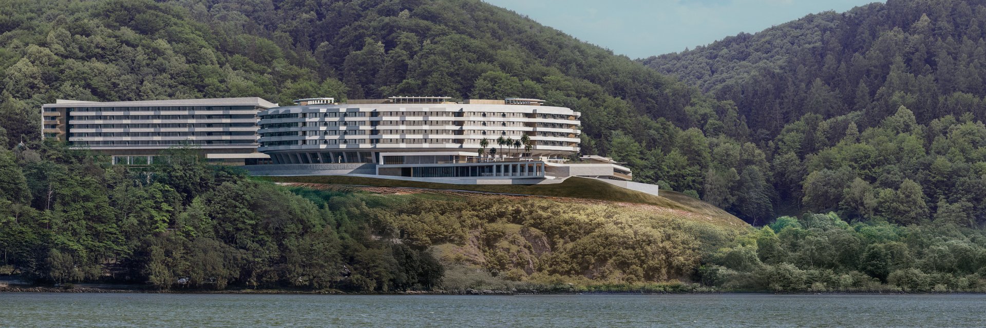 Архитектурный проект «Санаторий в Лазаревском» — Санаторий-профилакторий — Сочи, Краснодарский край, Россия — проектирование 2024 — МОА