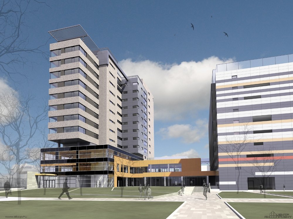 Фото проекта «Гостиница на 200 мест и многоуровневая автостоянка» — МОА