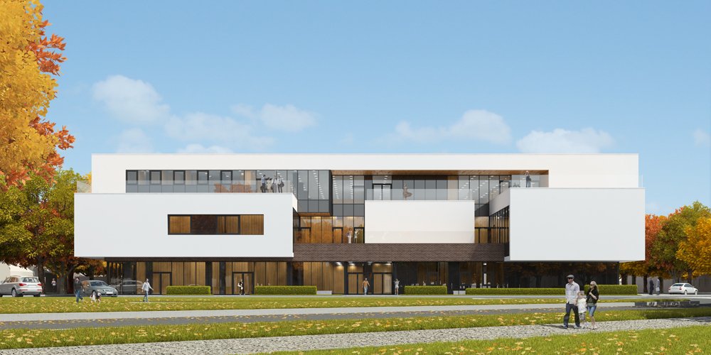 Фото проекта «Общественно-торговый центр» — МОА