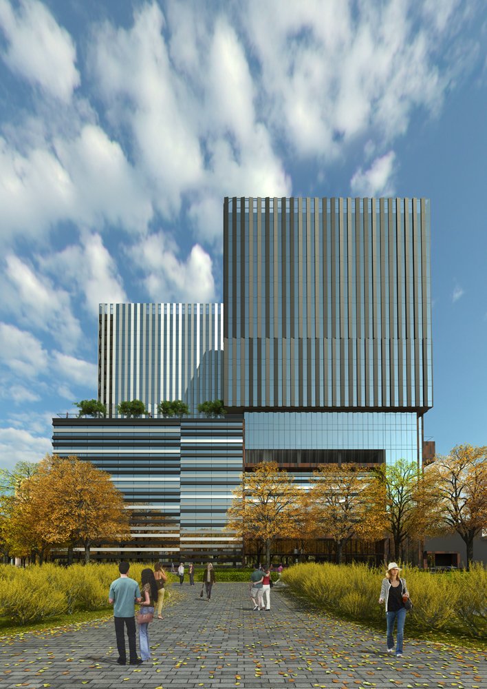 Фото проекта «Бизнес центр со спортивным комплексом» — МОА