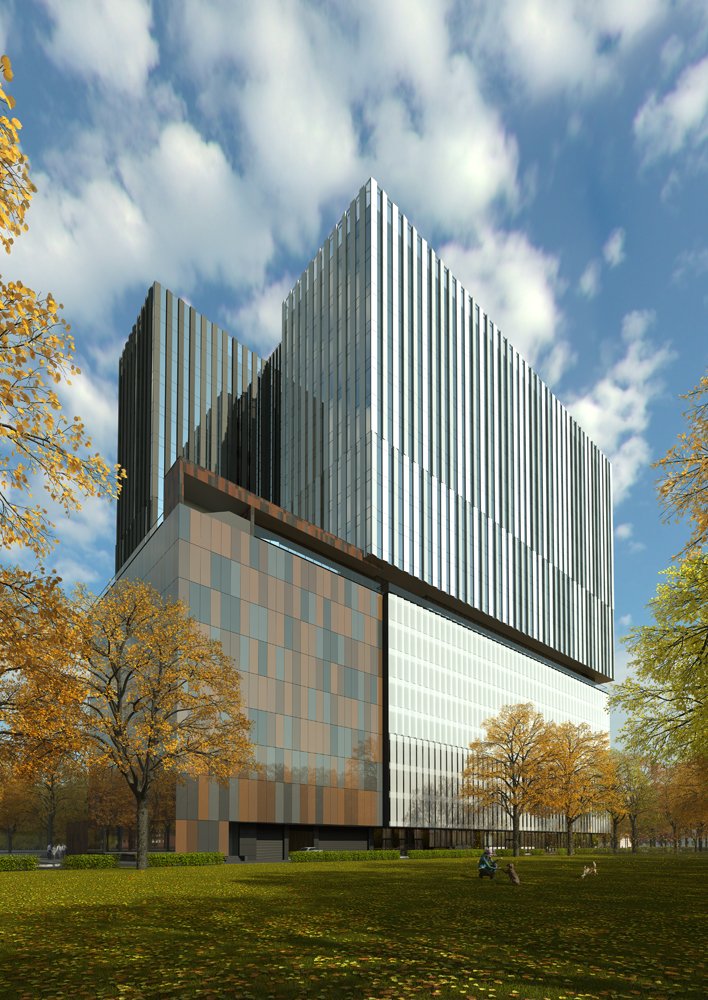 Фото проекта «Бизнес центр со спортивным комплексом» — МОА