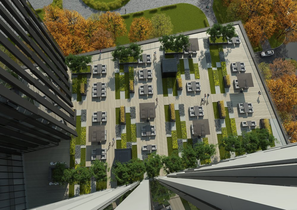 Фото проекта «Бизнес центр со спортивным комплексом» — МОА