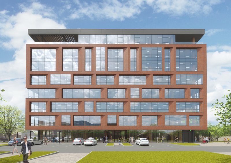 Фото проекта «Офисное здание со встроенной автостоянкой» — МОА