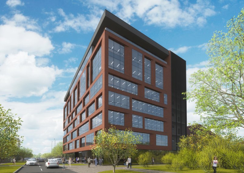 Фото проекта «Офисное здание со встроенной автостоянкой» — МОА