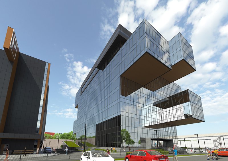 Фото проекта «Бизнес-центр со спортивным комплексом» — МОА