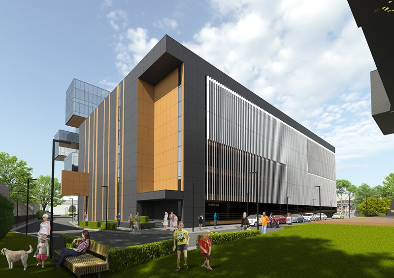 Фото проекта «Бизнес-центр со спортивным комплексом» — МОА