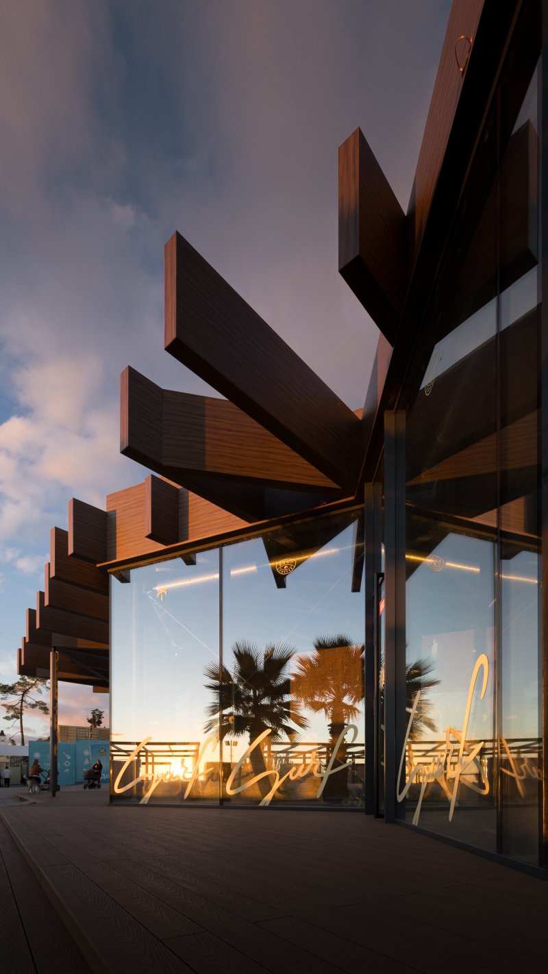 Архитектурный проект ««Surf Coffee» на Ривьере» — МОА
